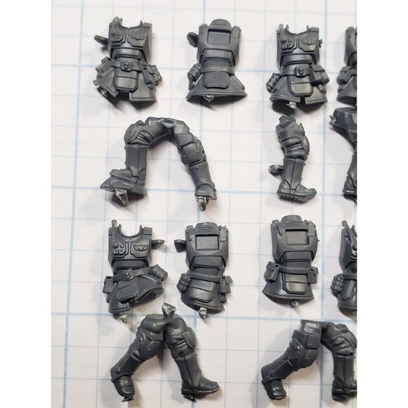 Warhammer 40k Kill Team Bits Cadian Kasrkin Trooper Torso Legs x5 Set - Picture 6 of 8